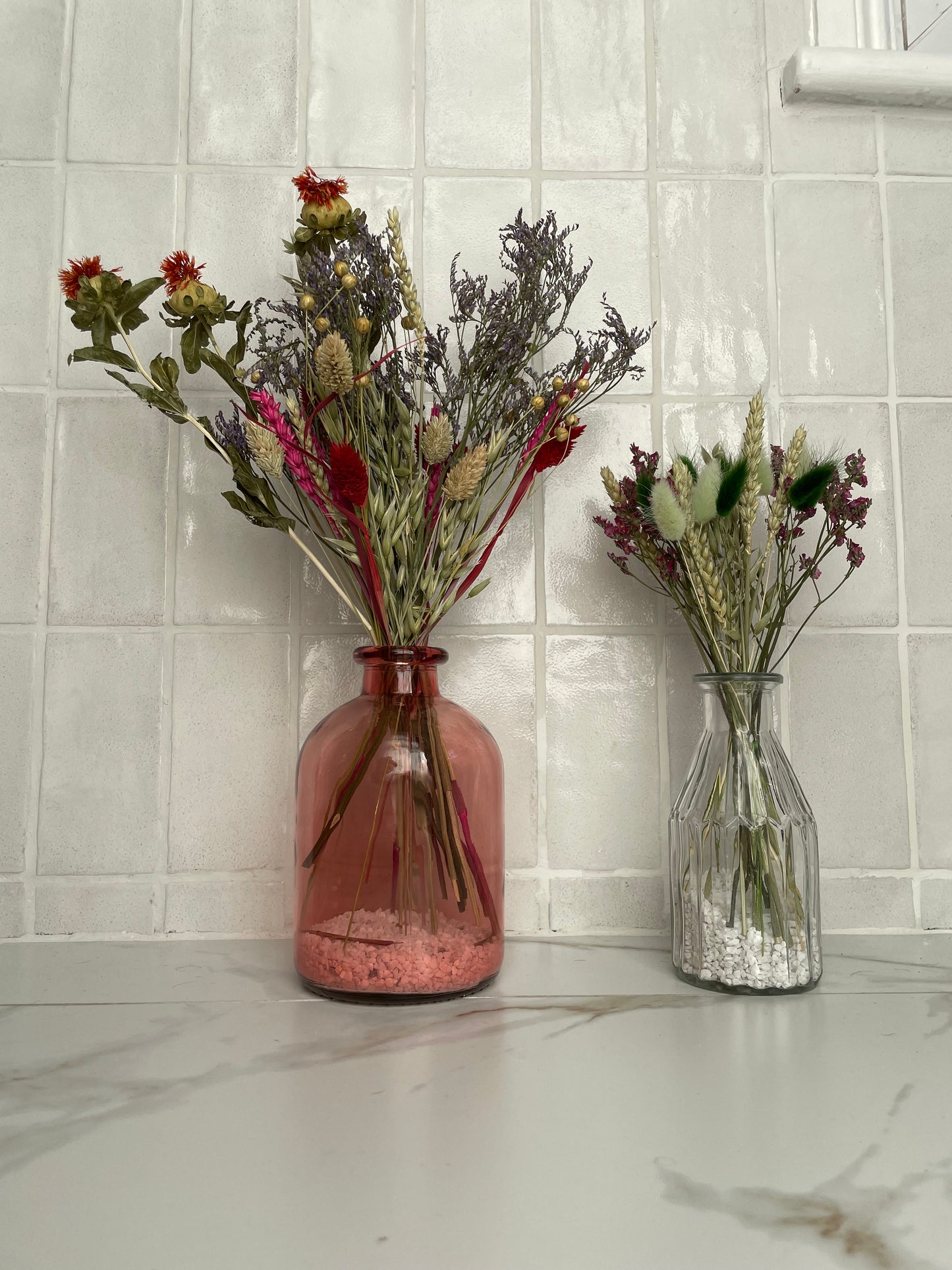 Colourful Dried Flowers Mini Bunch