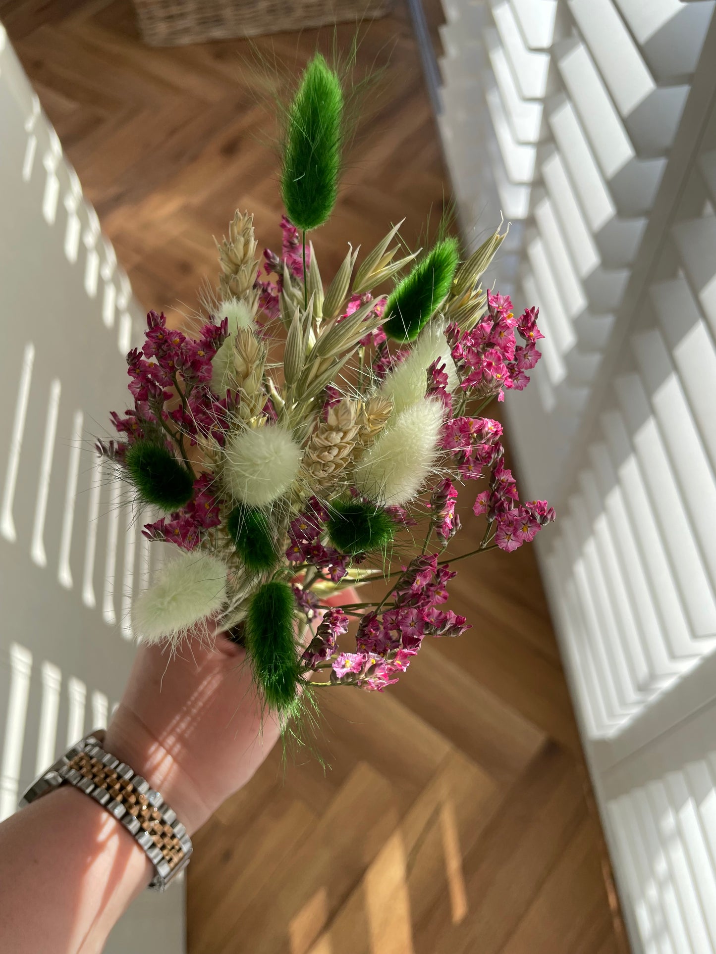 Colourful Dried Flowers Mini Bunch