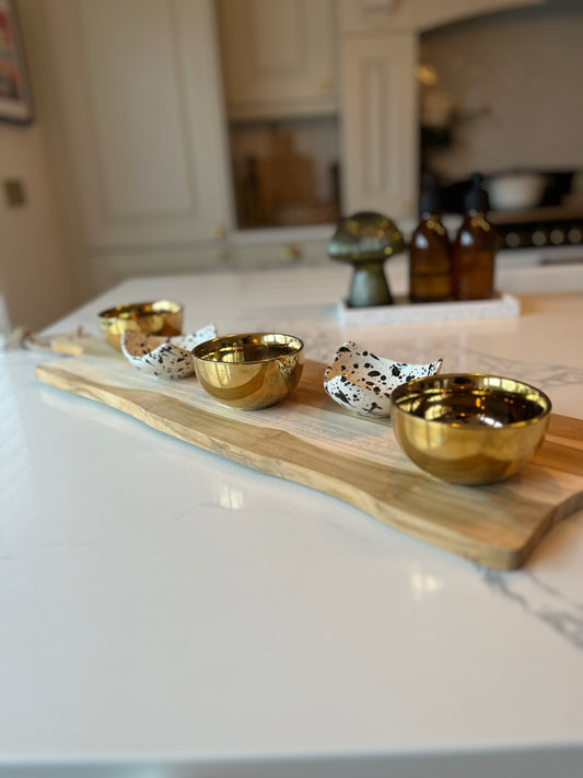 Handmade Teakwood Serving Platter | Elegant, Sustainable Wood Serveware