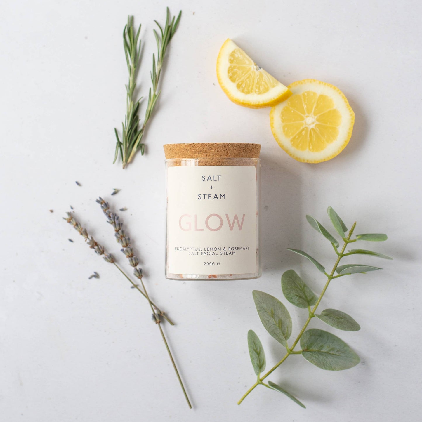 Glow Facial Steam -  Eucalyptus, Lemon & Rosemary